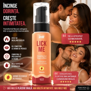 Gel Oral Lick Me Piersică Efect Încălzire 50ml Thumb 1