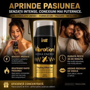 Gel Pulsator Al Plăcerii Cu Efect Intens 15 ml Thumb 1