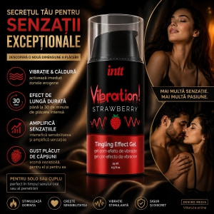 Gel Stimulare INTT Vibration Efect de Furnicături 15ml Thumb 3