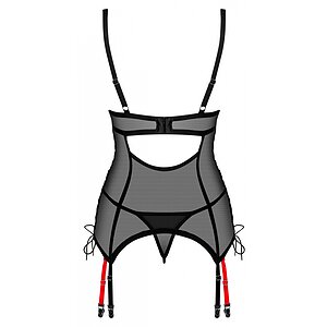 Corset Obsessive Glandez Negru M-L Thumb 3