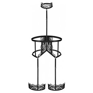 Harness Obsessive Hersis Negru L-XL Thumb 2