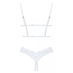 Set Obsessive Heavenlly Cupless Alb M-L Thumb 3