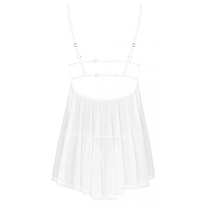 Babydoll Obsessive Heavenlly Alb XL-2XL Thumb 3