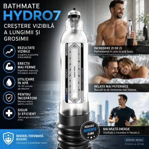 Hidropompă Bathmate Hydro 7 Transparent Thumb 6