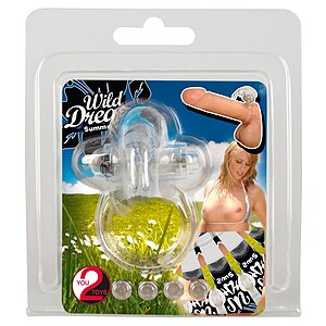 Inel Cu Vibrații Silicone Soft Transparent Thumb 3