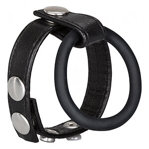 Inel Erecție Ball Spreader Negru