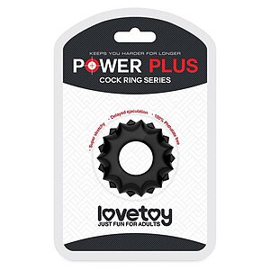 Inel Erecție Power Plus 1 Negru Thumb 5