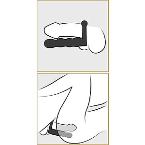 Inel Partner Double Fun Negru Thumb 6