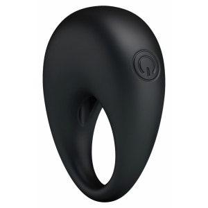 Inel Penis Cu Vibrații Pretty Love Trap Negru Thumb 3