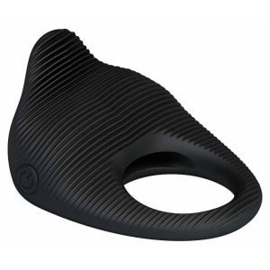 Inel Penis Pretty Love Thimble Negru Thumb 2