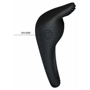 Inel Penis Pretty Love Thimble Negru Thumb 5