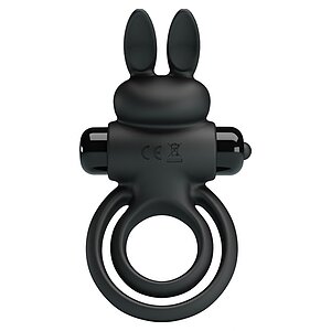 Inel Penis Pretty Love Vibrant 3 Negru Thumb 1