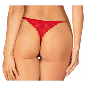 Chilot Obsessive Ingridia Decupat Roșu XL-2XL Thumb 1