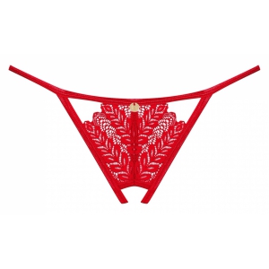 Chilot Obsessive Ingridia Decupat Roșu XL-2XL Thumb 2