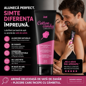 Lubrifiant Pentru Sex Oral Aromă Vată De Zahăr 100 ml Thumb 2