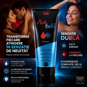 Intt Hot Cold Lubrifiant 100 ml cu Efect Dual Mentă Thumb 2