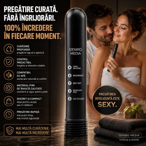 Irigator Anal Cleaner Tube Negru Thumb 2