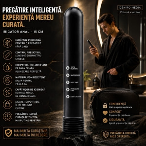 Irigator Anal Cleaner Tube Negru Thumb 3