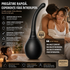 Irigator Anal Colt CalExotics Negru Thumb 2