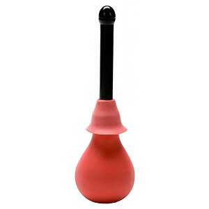 Irigator Anal Vulcanită Roșu