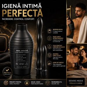 Irigator Intim Shower Me Negru Thumb 5