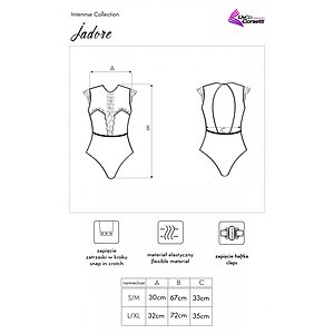 Body LivCo Jadore Intennse Collection Roz L-XL Thumb 2