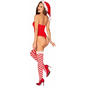 Body Obsessive Kissmas Roșu L-XL Thumb 1