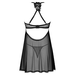 Babydoll Obsessive Latinesa Negru M-L Thumb 3