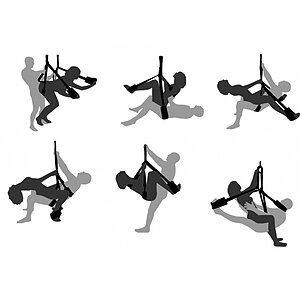 Leagăn Sexual Multi Vario Negru Thumb 1