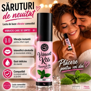 Lip Gloss Vibrant Kiss Mentă 6 g Thumb 3