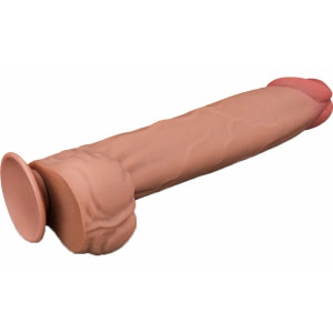 Lovetoy Dual Layer 36 cm Piele Moale și Miez Ferm Thumb 3