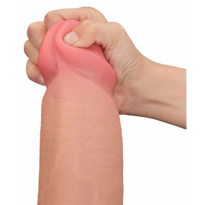 Lovetoy Dual Layer 36 cm Piele Moale și Miez Ferm Thumb 9