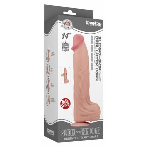 Lovetoy Dual Layer 36 cm Piele Moale și Miez Ferm Thumb 10