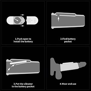 Inel Vibrator Lovetoy Knights Ring Alb Thumb 2