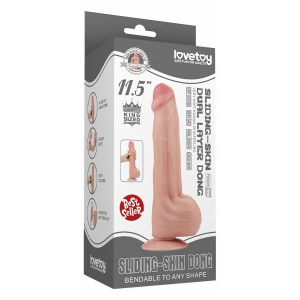 Lovetoy Realist Dual Layer 29 cm – Ventuză Puternică Thumb 13