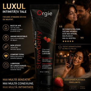 Lubrifiant Aromat Orgie Lube Tube Strawberry 100ml Thumb 1
