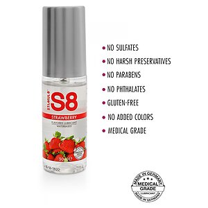 Lubrifiant S8 WB Flavored Căpșuni 50ml Thumb 1