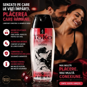 Lubrifiant Shunga Aromă Cireșe 165 ml Thumb 2