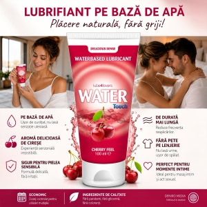 Lubrifiant Water Touch Cireșe 100ml Thumb 3