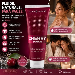 Lubrifiant Water Touch Cireșe 100ml Thumb 1