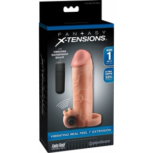 Manșon FX Vibrating Real Feel Thumb 4