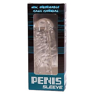 Manșon Penis Sleeve Magic Transparent Thumb 3