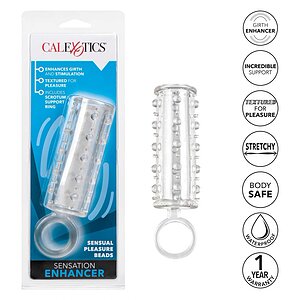 Manșon Sensation Enhancer Transparent Thumb 5