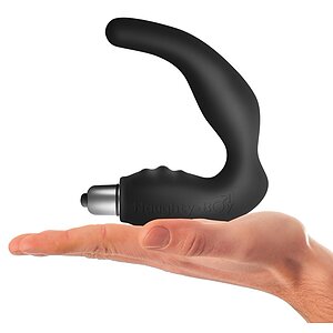Masator Prostată Naughty Boy Negru Thumb 1