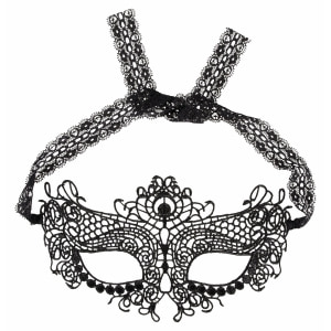 Mască Gotică Cottelli Collection Negru Thumb 2