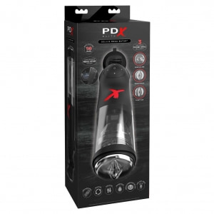 Masturbator E-lite Deluxe Mega Bator Negru Thumb 3