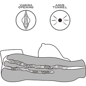 Masturbator Lovetoy Streetgirls #5 – TPE Ultra-moale 1.6 Kg Roz Thumb 2