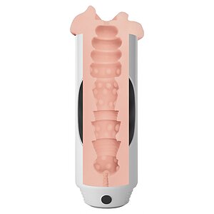 Masturbator Realist Mega Grip cu Vibrații Thumb 6