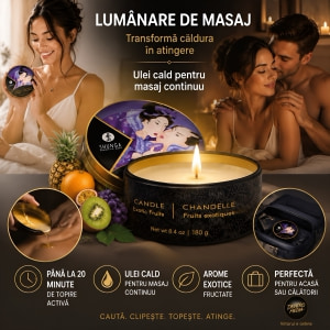 Mini Lumânare Masaj Shunga 30ml Thumb 5