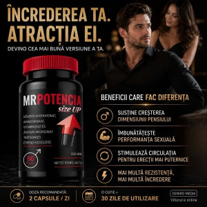 MrPotencia sizeUp 60 Capsule Pentru Potență Thumb 2